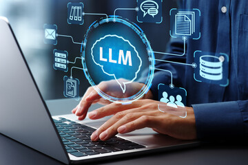 Custom LLM and Workflow Automation Icon