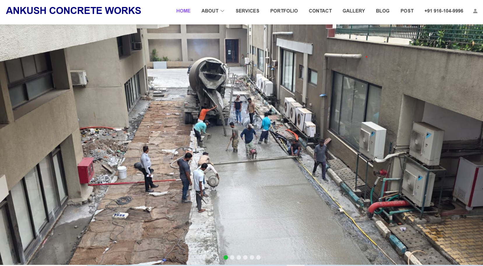 Freelance web designer creating a professional portfolio website