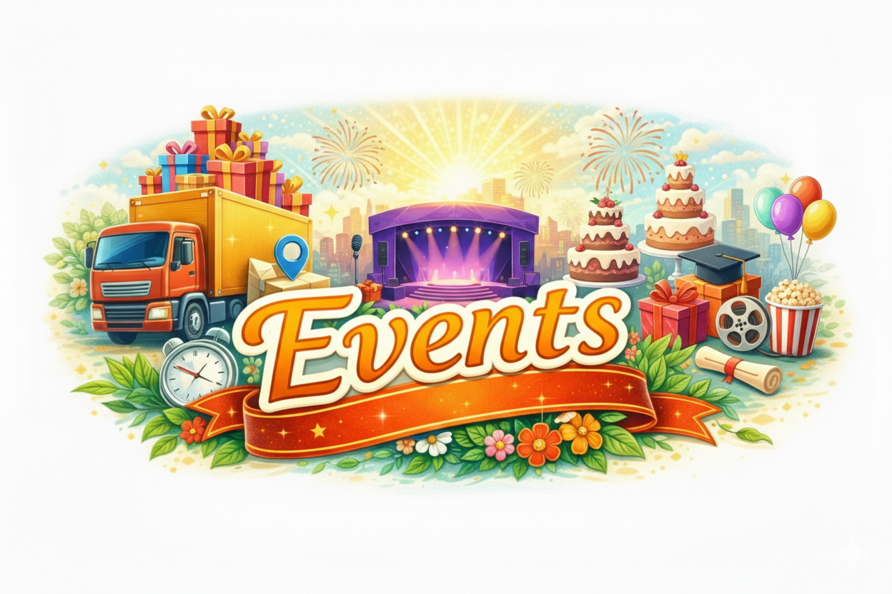 Events and web design services