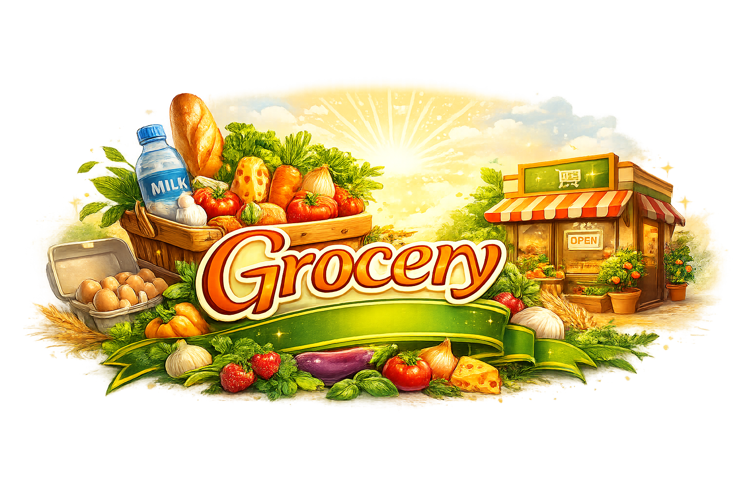 Grocery and retail web design services